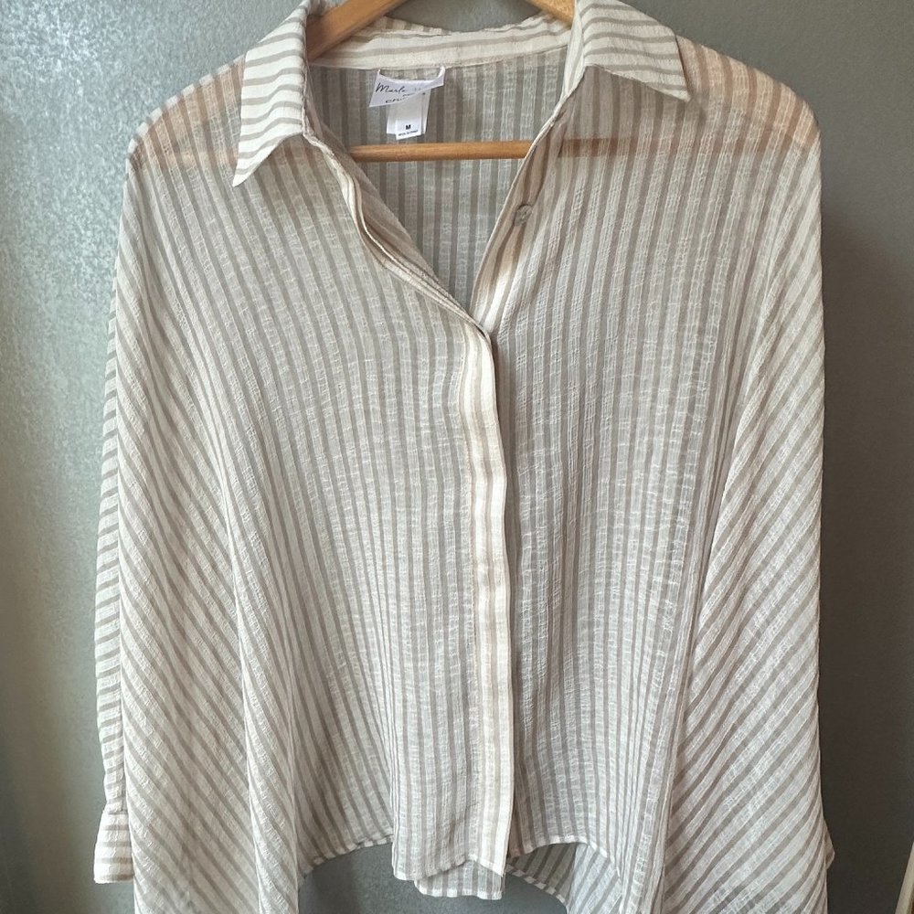 Marla Wynne for Chico's Tunic Blouse
